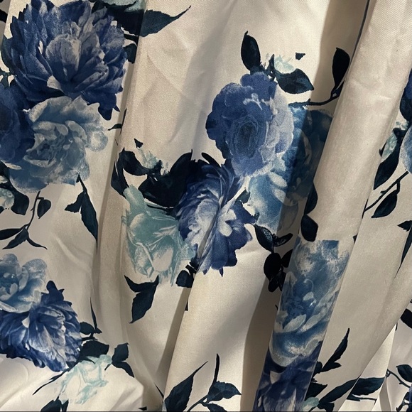 City Studio Navy Floral Two Piece Gown NWT 3 - Picture 16 of 16